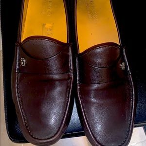 Gucci driver shoes 4 pairs for sale one pair of Prada paten leather sneakers